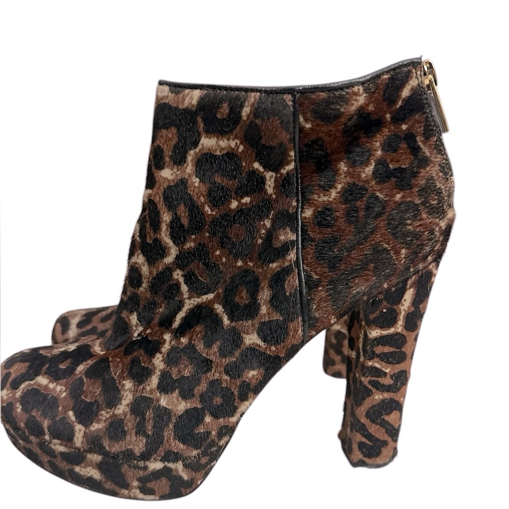 Michael Kors Cheetah Print Calf Hair Ankle Bootie